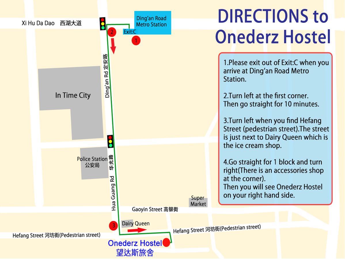 Onederz Hostel Hangzhou Buitenkant foto